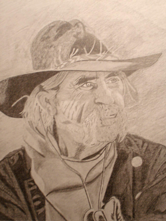 Cowboy Drawing by Ron Verbeek | Fine Art America