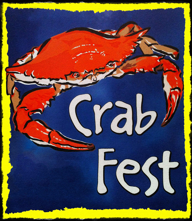 Crab Fest Digital Art - Crab Fest by Bill Cannon