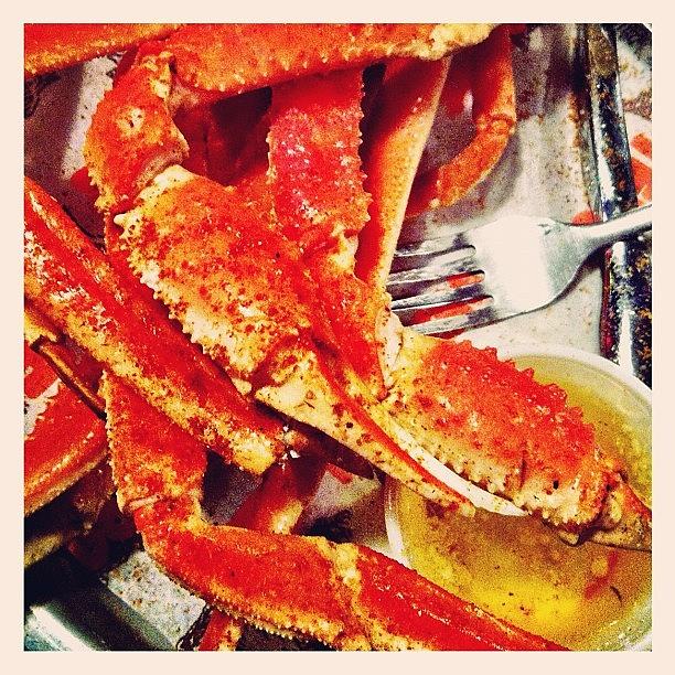 Crabs Photograph - Crab Legs - #foodporn #food by Liza Mae | Luxavision