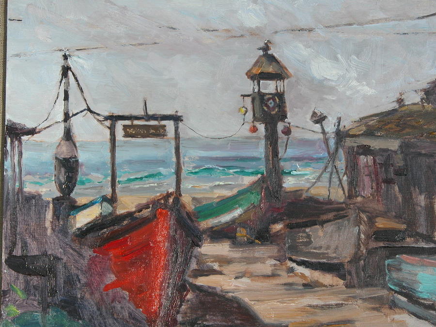 Crabbys Shack Painting by Joyce Snyder