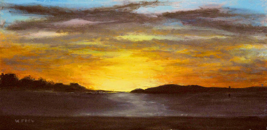Crack Of Dawn Painting by William Frew