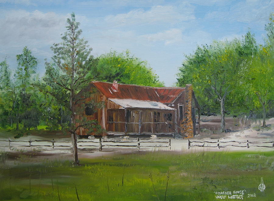 Cracker House Painting by Larry Whitler