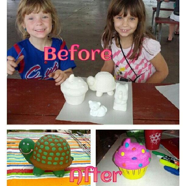 Crafting Fun. I Painted The Turtle And Photograph by Crystal LaTessa