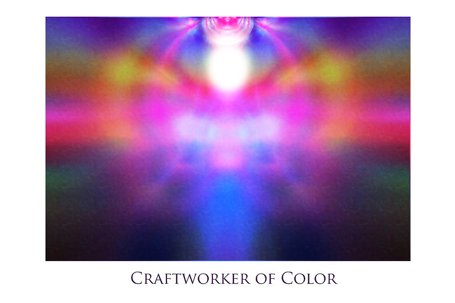 Urantia Digital Art - Craftworker of Color by Jeff Haworth