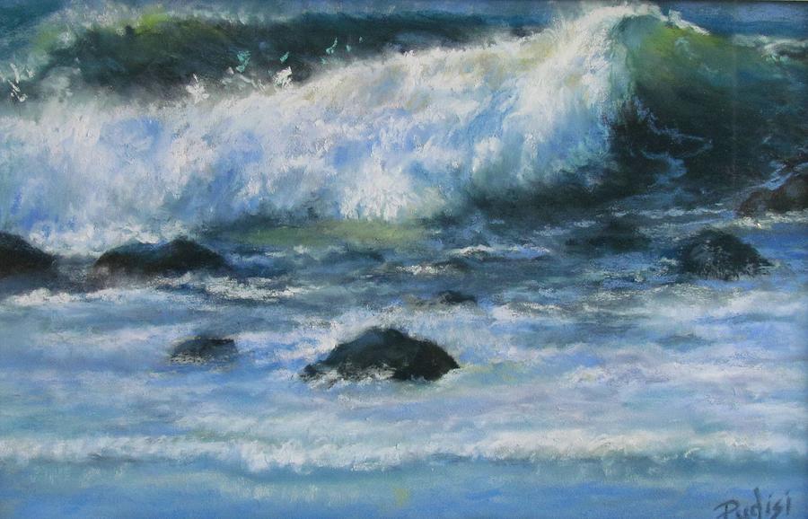 Crashing Wave Pastel by Bill Puglisi
