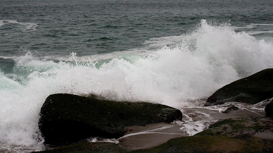 Crashing Waves Photograph by Karen Harrison Brown