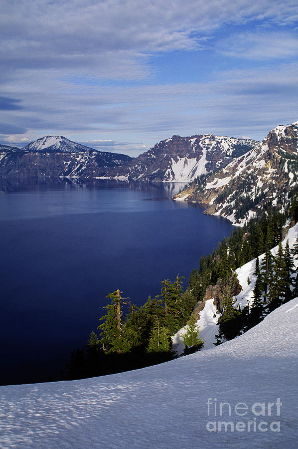Crater Lake - Oregon Photograph by Craig Lovell