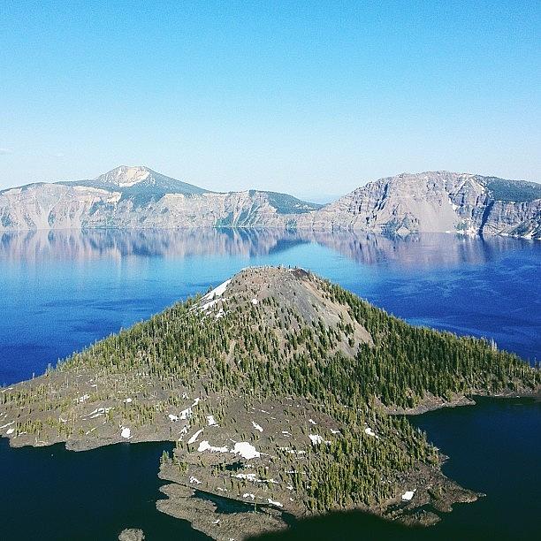 Crater Lake In All Its Perfection Photograph by Aayla M