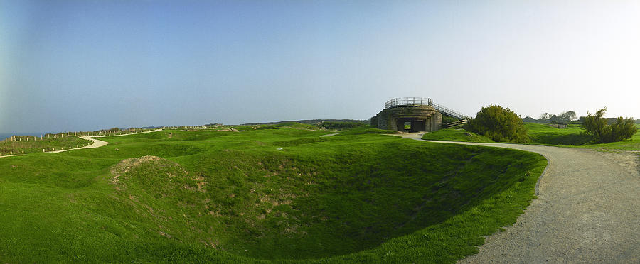 Cratered Pointe du Hoc Photograph by Jan W Faul