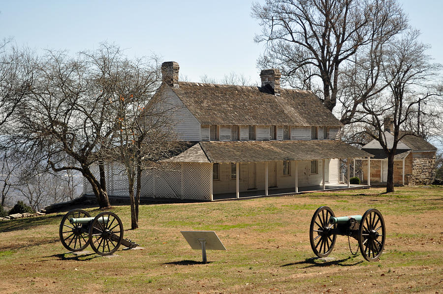 Cravens House Photograph - Cravens House Lookout Mountain by Bruce Gourley