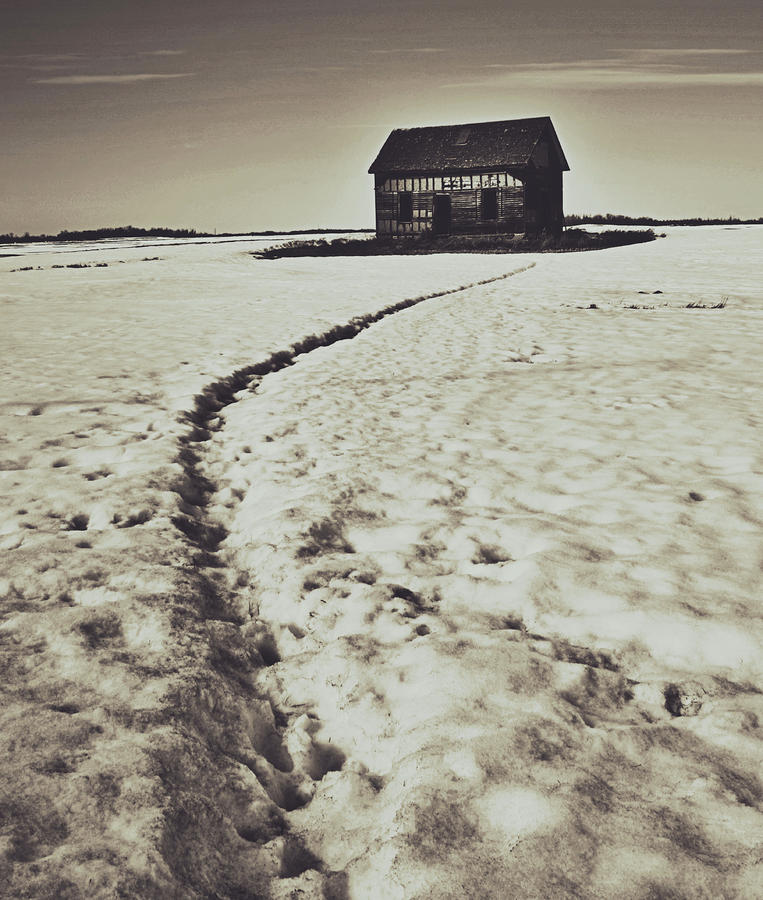 Barn Photograph - Crawling Home Blues by J C