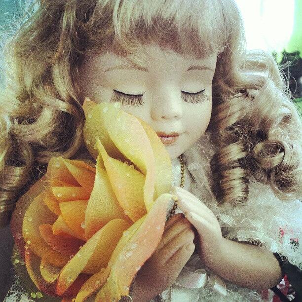 Vintage Photograph - Creepy Doll 2...better Angle by Melissa Lutes Vintage Photograph - Creepy Doll 2...better Angle by Melissa Lutes