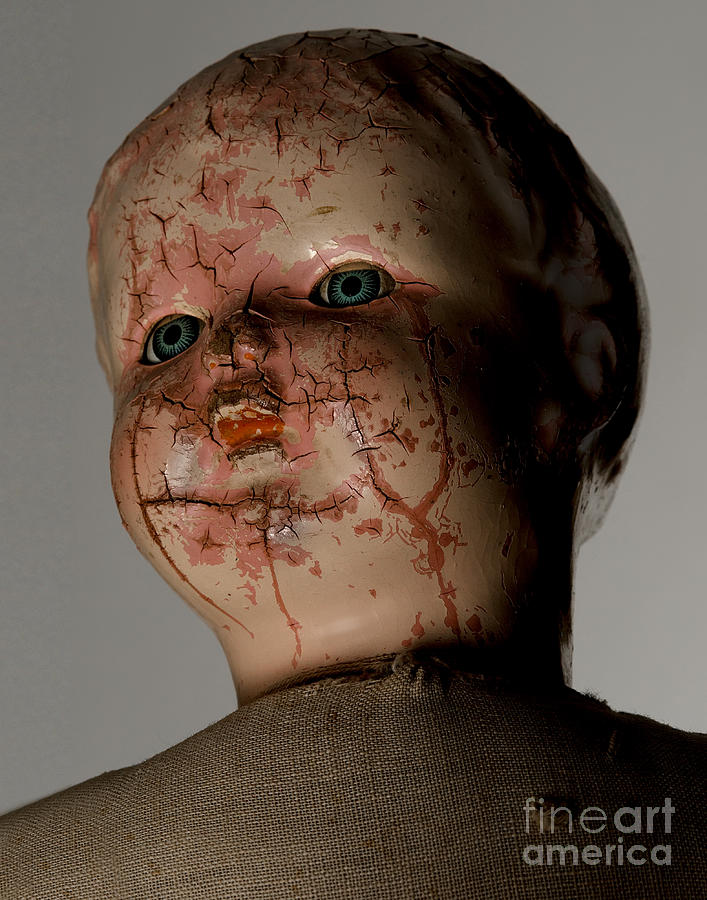 Creepy Doll Photograph by Art Whitton