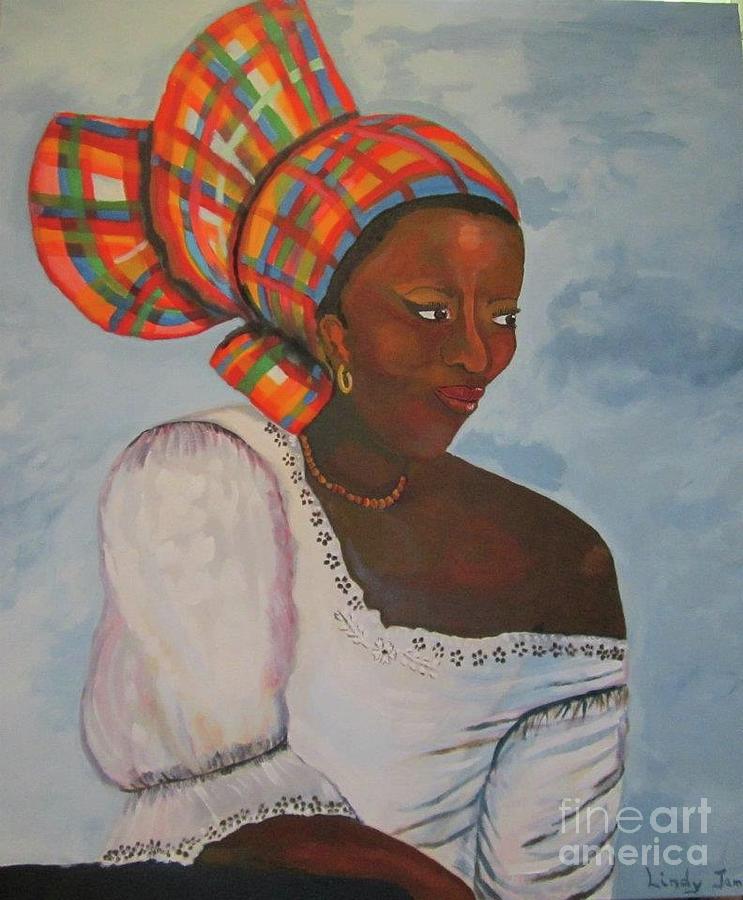 Creole Woman Painting by Jennylynd James