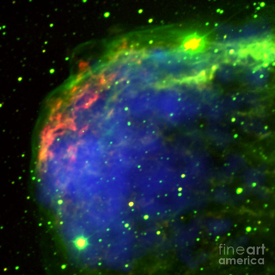 Crescent Nebula Photograph by Nasa