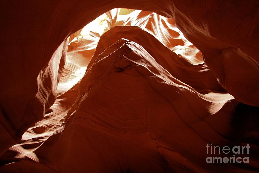 Antelope Canyon Photograph - Crinkle by Adam Jewell