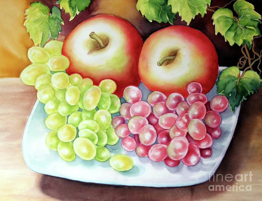 Crispy Fruits Painting by Inese Poga