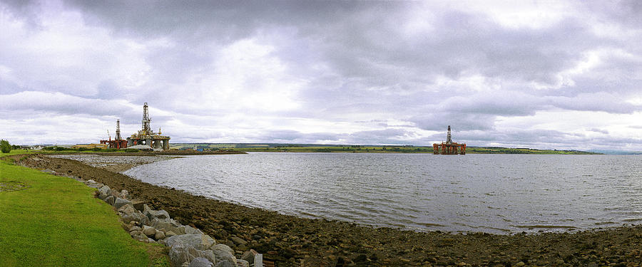 Cromarty Drill Platforms Photograph by Jan W Faul