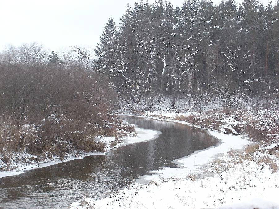 Crosby Creek in Winter Photograph by Christian Mattison - Fine Art America