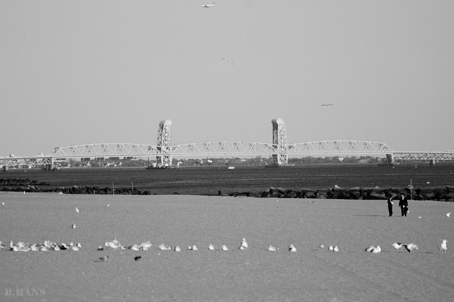 CROSS BAY BRIDGE in BLACK AND WHITE Photograph by Rob Hans
