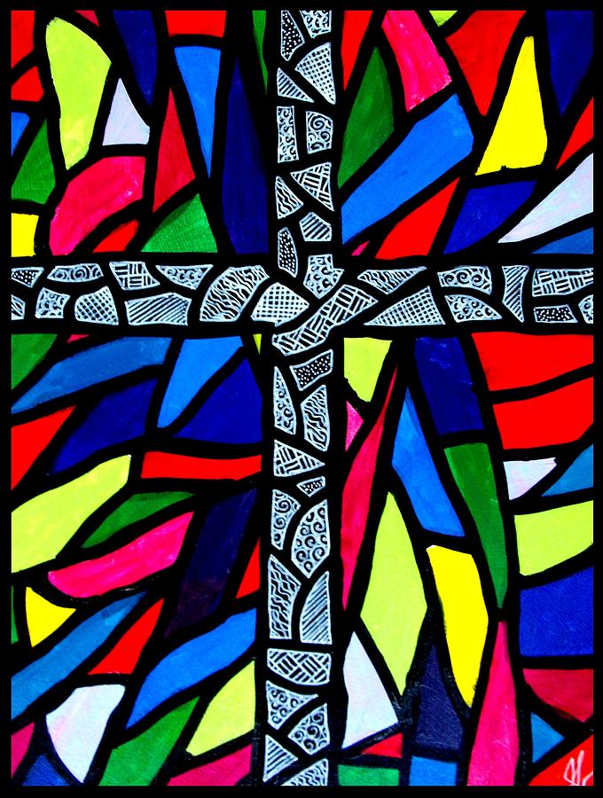 Cross No 9 Painting by Jim Harris