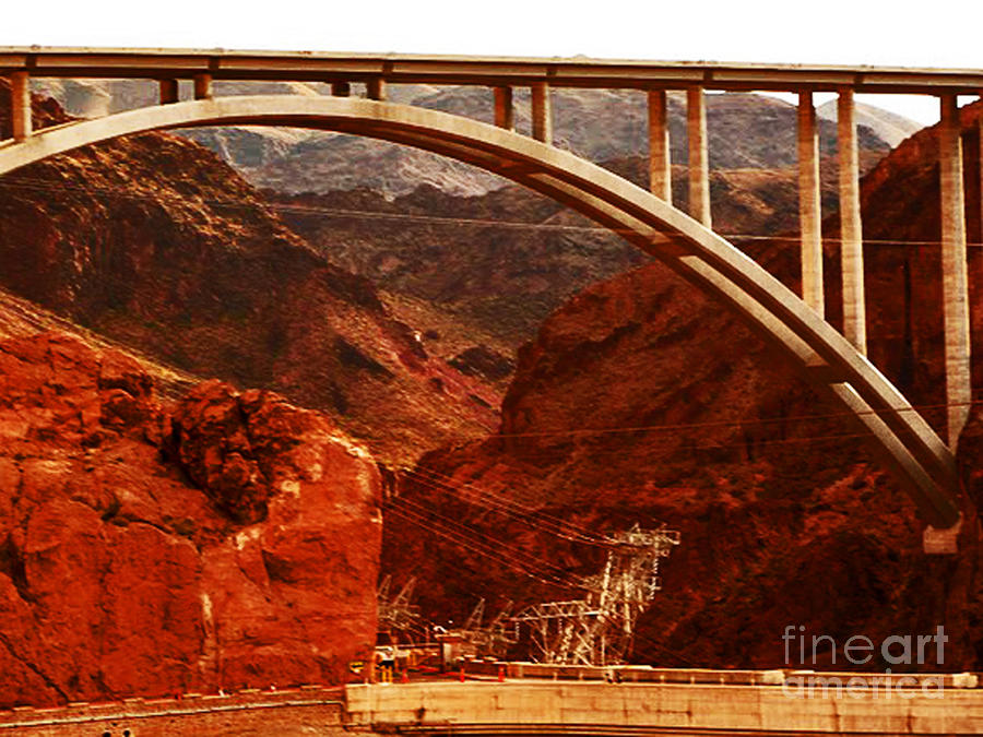 Mountain Photograph - Crossing Over by Angela L Walker