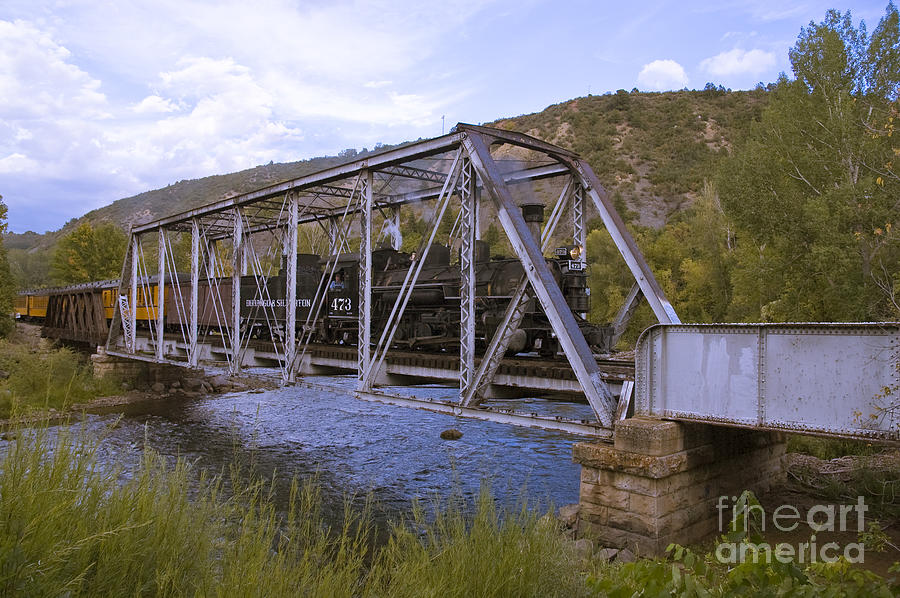 Crossing the Animas in Durango Photograph by Tim Mulina