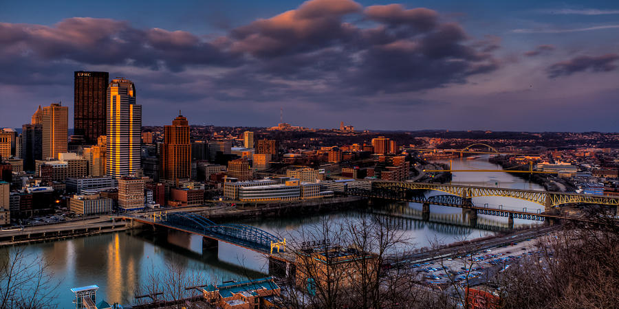 Pittsburgh Photograph - Crossing the Monongahela by Dave Hahn