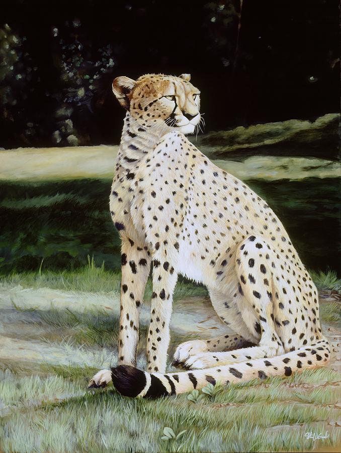 Wildlife Painting - Crowned Regal by Steve Goad