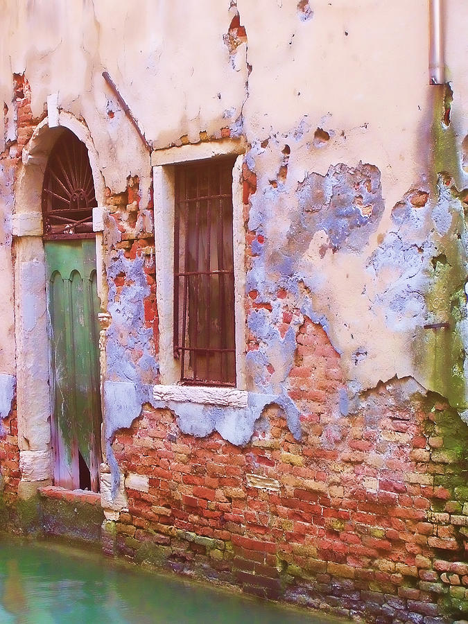 Crumbling Venetian Beauty Photograph by Christiane Kingsley
