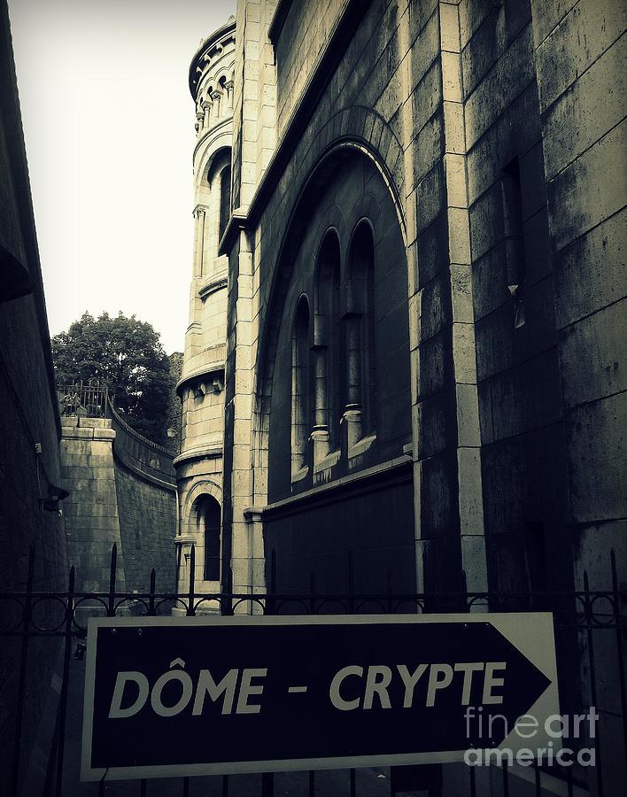 Paris Photograph - Crypte by Shawna Gibson