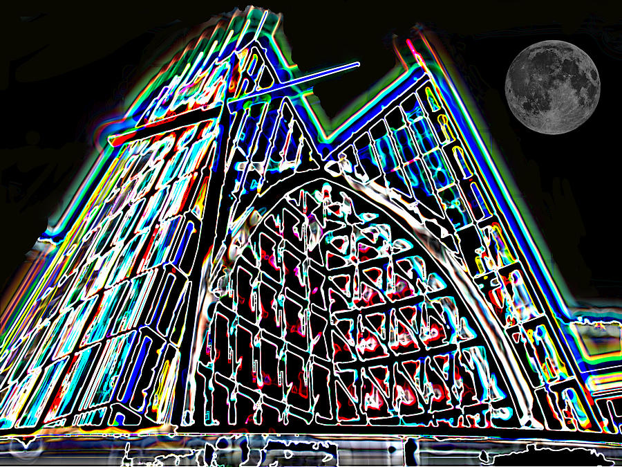 Oakland Photograph - Crystal Cathedral 2 by Samuel Sheats