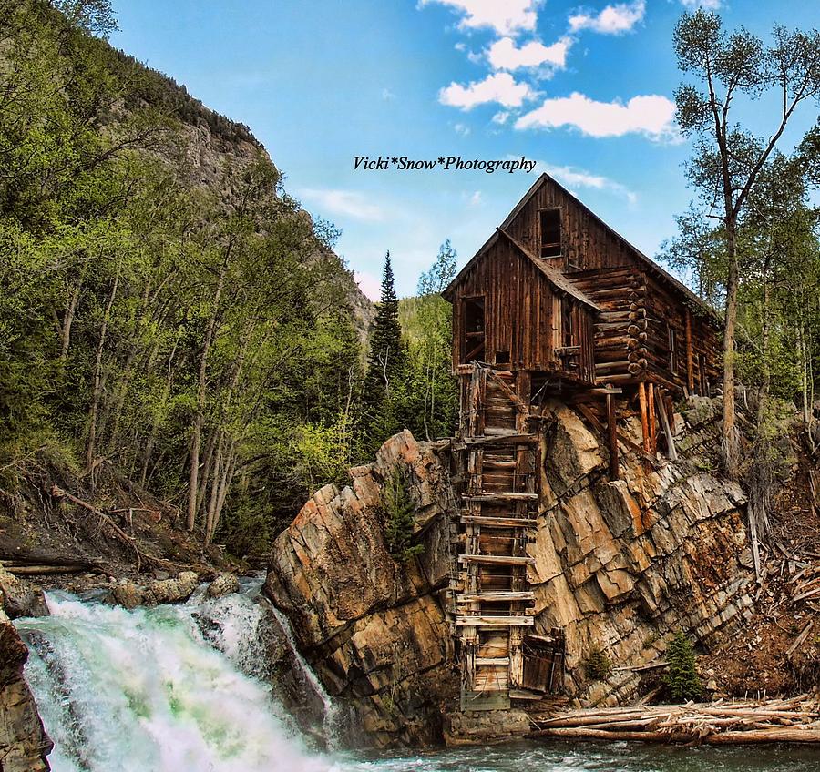 Crystal Mill Photograph - Crystal Mill by Vicki Snow