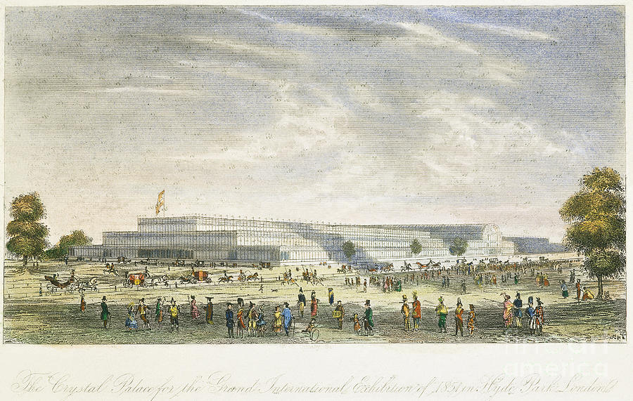 Crystal Palace, 1851 Photograph by Granger