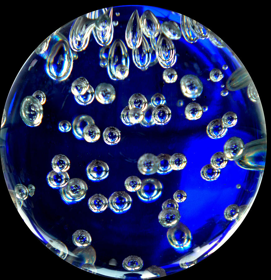 Crystal  Swim Drops Photograph by Colette V Hera Guggenheim