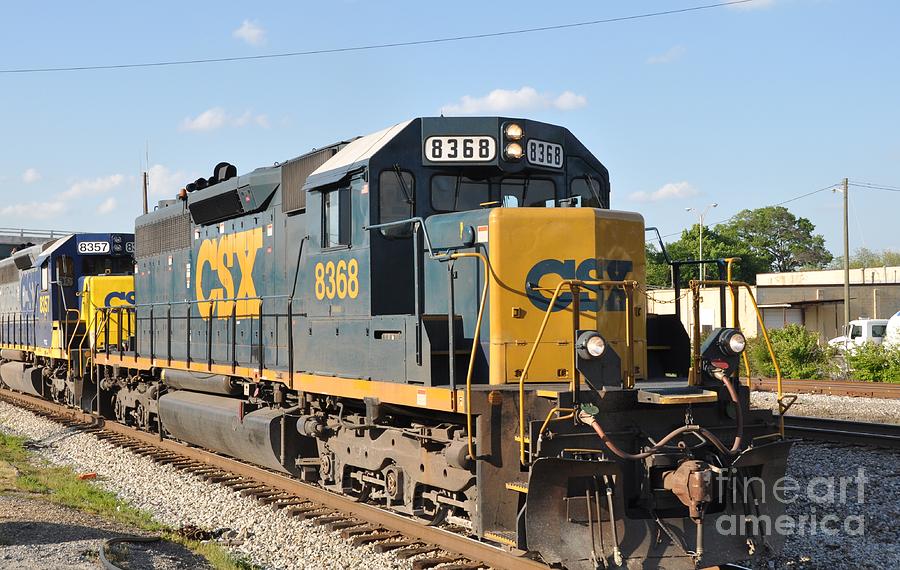 CSX SD40-2 Through Dalton Georgia Photograph by John Black | Fine Art ...