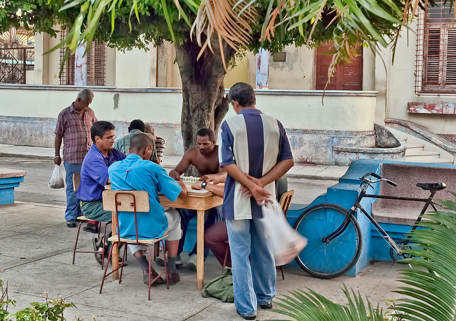 Cuba. Dominoes players Photograph by Juan Carlos Ferro Duque