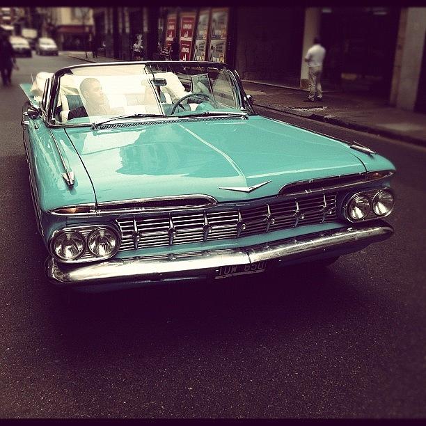 Car Photograph - Cubaires #chevrolet #impala #car by Diego Jolodenco