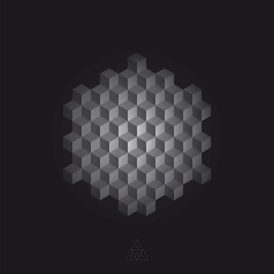 Cube Digital Art - Cube Optic V5.1 by Guardians of the Future Cube Digital Art - Cube Optic V5.1 by Guardians of the Future