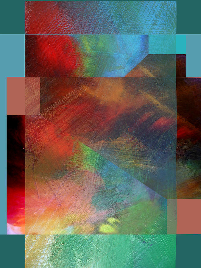 Abstract Digital Art - Cubist Dream by George  Page