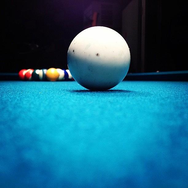 Ball Photograph - Cue Ball by Marc S
