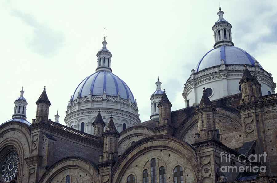 Cuenca Cathedral Ecuador Photograph by John  Mitchell