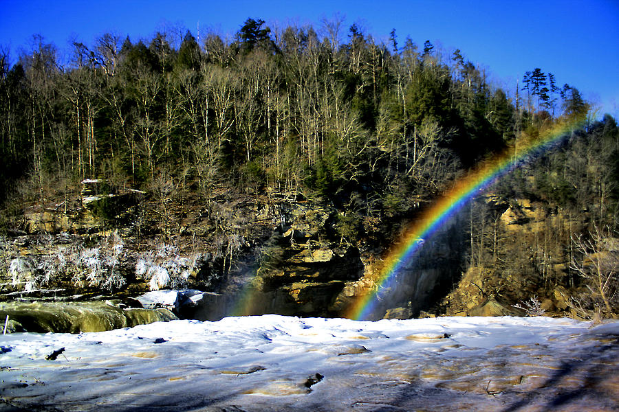 Cumberland Falls Rainbow Photograph by Matthew Winn