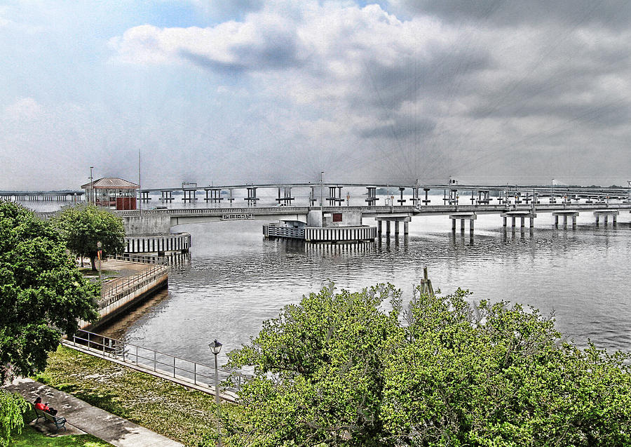 Cunningham Draw Bridge New Bern Photograph by Elizabeth Q Garcia