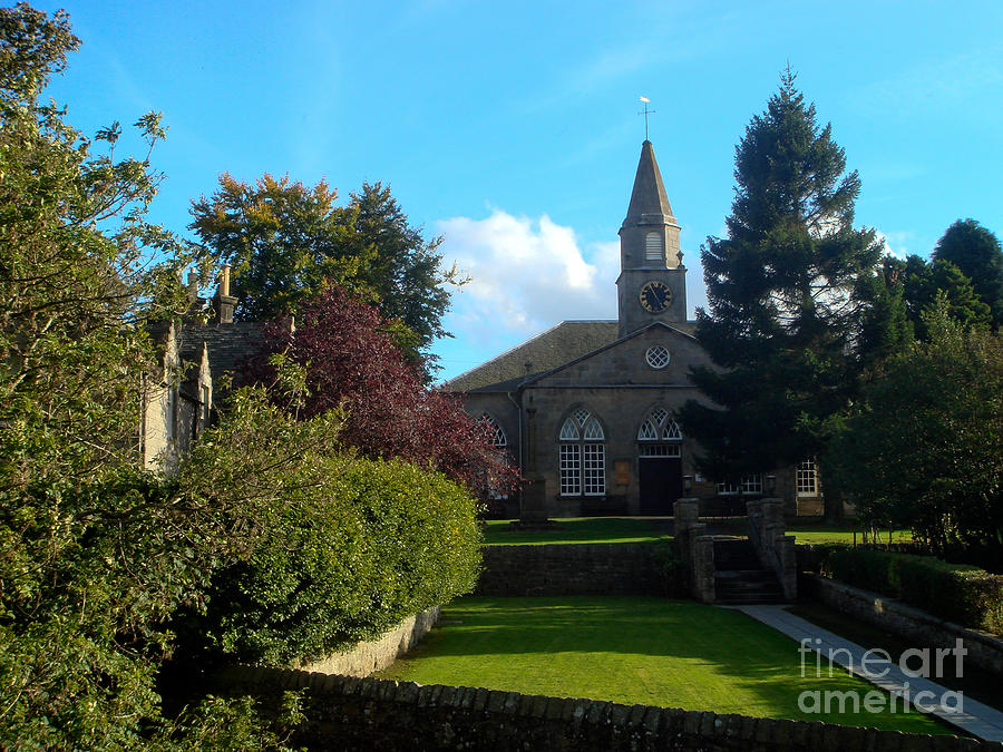 Currie Kirk Photograph by Yvonne Johnstone