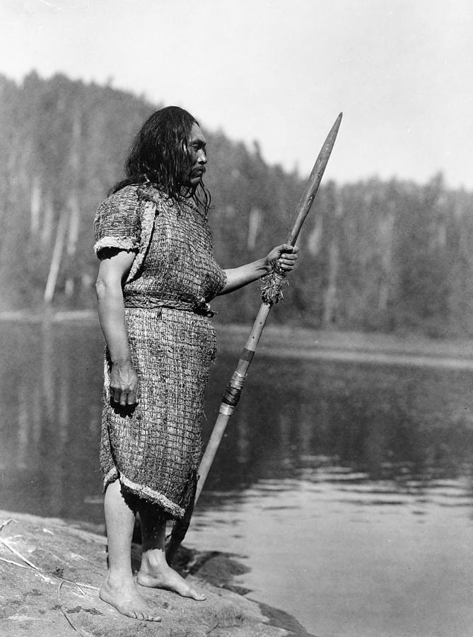 CURTIS: NOOTKA MAN, c1910 Photograph by Granger