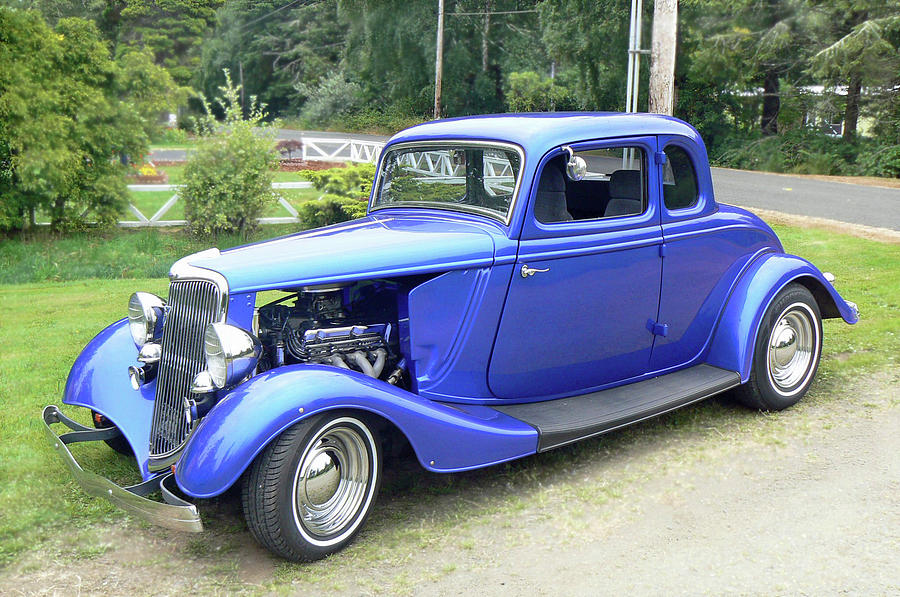 Custom 34 Ford Photograph by Pamela Patch