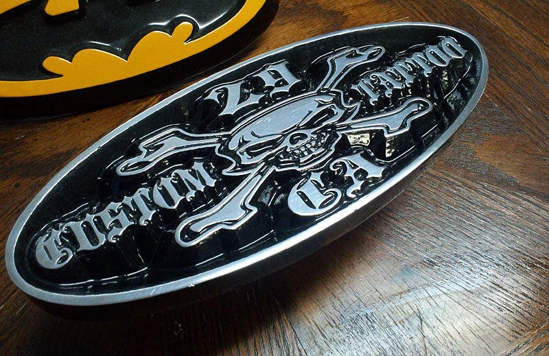 Custom Grille Emblem Relief by Hank Bagrowski Fine Art America