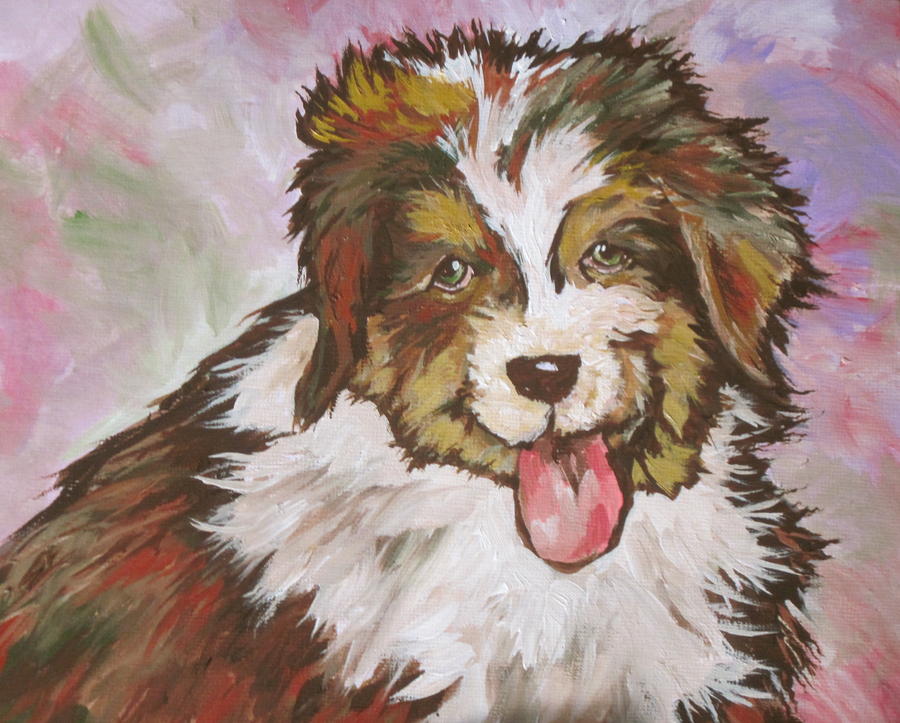 Cutie Pie Painting by Sandy Tracey