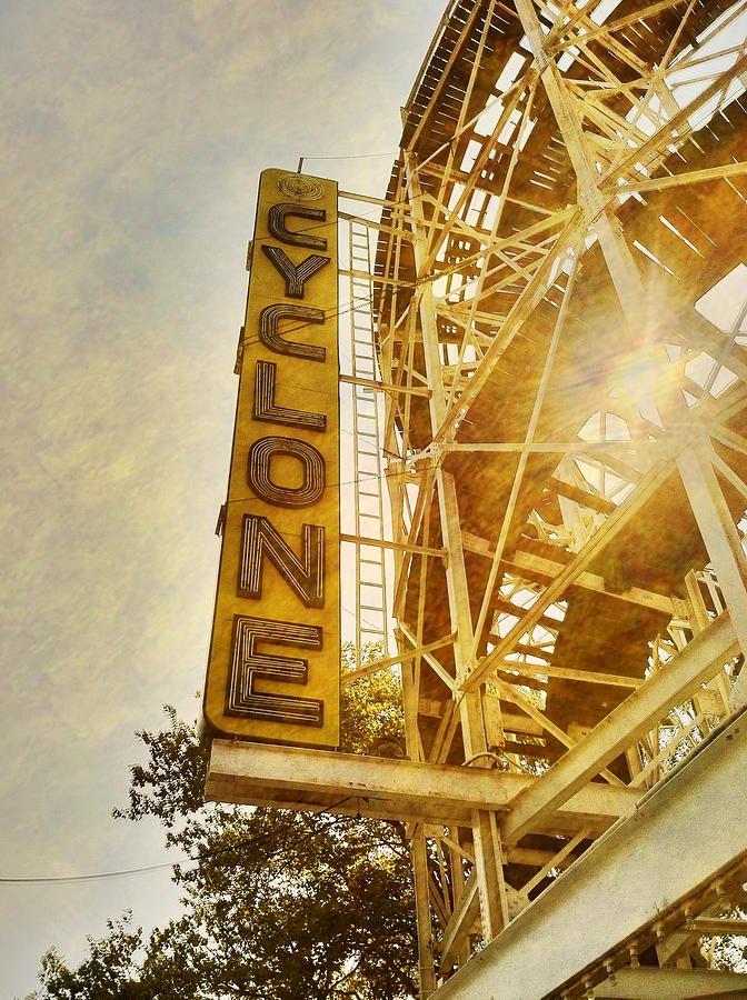 Cyclone Sign Photograph by Frank Winters